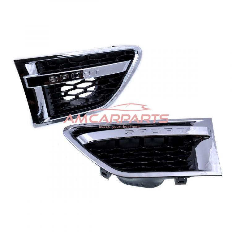 Preview: Upgrade Design Sportgrill Chrom & Schwarz für LAND ROVER RANGE ROVER SPORT I (L320) Facelift 2010-2013