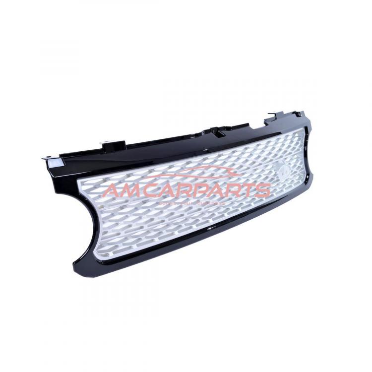 Preview: Upgrade Design Sportgrill Grau & Schwarz für LAND ROVER RANGE ROVER III (L322) Facelift 2006-2009