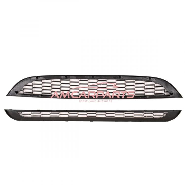 Preview: Upgrade Design Kühlergrill glänzend schwarz für MINI (R50, R53) JWC 2001-2006