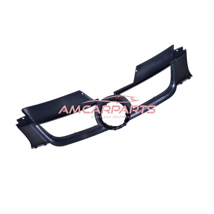 Upgrade Design Kühlergrill schwarz mit Aluminiumgitter,  mit Emblemhalter für VW Golf 5 2003-2008