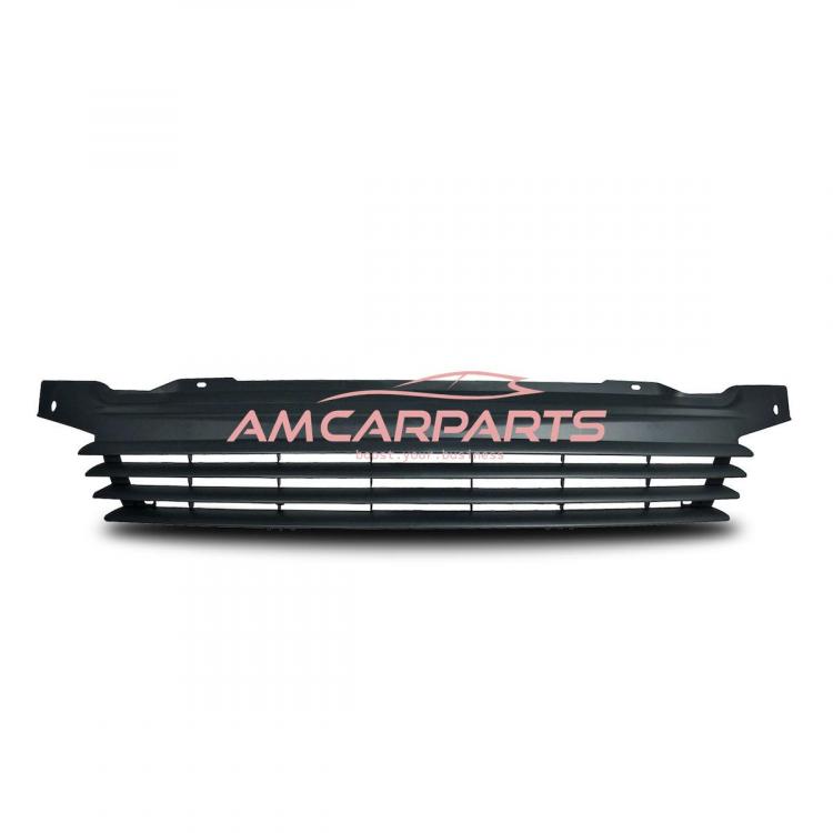 Preview: Upgrade Design Kühlergrill ohne Emblem, schwarz, passend für VW Transporter Facelift T4 1996-2003