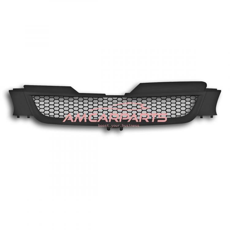 Preview: Upgrade Design Kühlergrill ohne Emblem, schwarz, passend für VW Golf 5 2003-2008