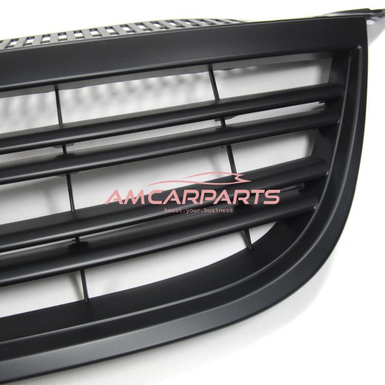 Preview: Upgrade Design Kühlergrill ohne Emblem, schwarz, passend für VW Tiguan (5N) 2007-2011