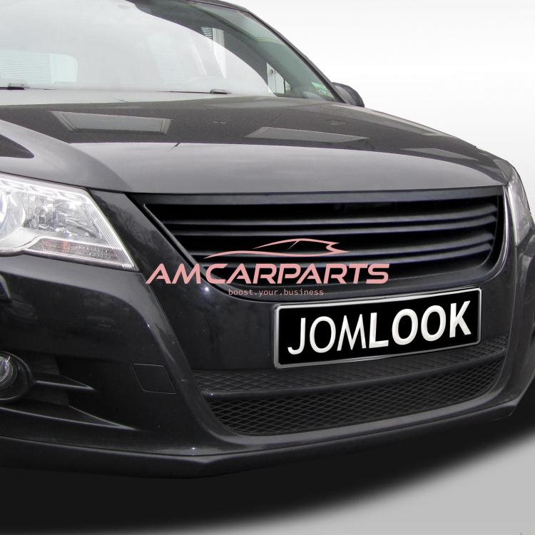 Preview: Upgrade Design Kühlergrill ohne Emblem, schwarz, passend für VW Tiguan (5N) 2007-2011