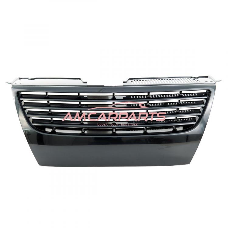 Upgrade Design Kühlergrill Schwarz ohne PDC für VW Passat B6 (3C) Limousine & Variant 2005-2011
