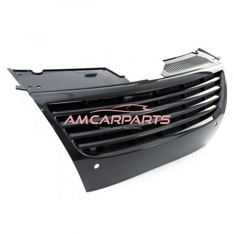 Preview: Upgrade Design Kühlergrill Schwarz mit PDC für VW Passat B6 (3C) Limousine & Variant 2005-2011