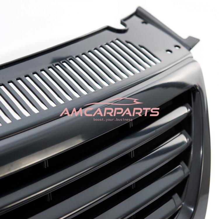 Preview: Upgrade Design Kühlergrill Schwarz mit PDC für VW Passat B6 (3C) Limousine & Variant 2005-2011