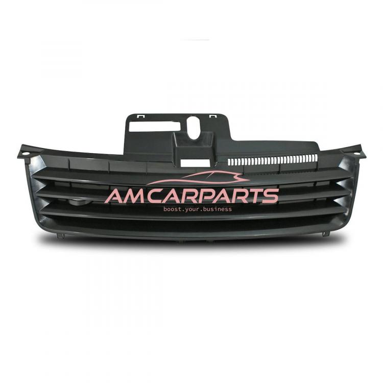 Preview: Upgrade Design Kühlergrill ohne Emblem, schwarz, passend für VW Polo (9N) Vor-Facelift 2001-2005