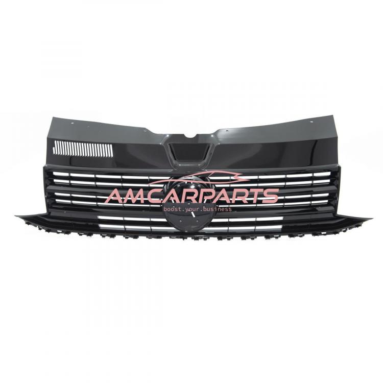 Kühlergrill mit Logoaussparung für VW T6 Multivan/Transporter/Caravelle/Pritsche