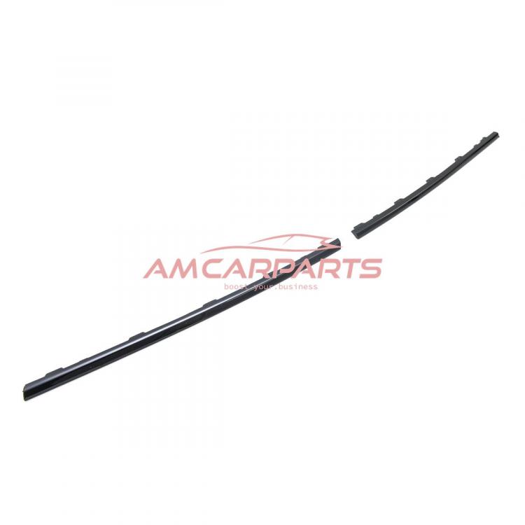 Preview: Upgrade Design Frontgrillblenden, kurzes Set, glänzend schwarz für VW T6.1 Multivan 2019-2024