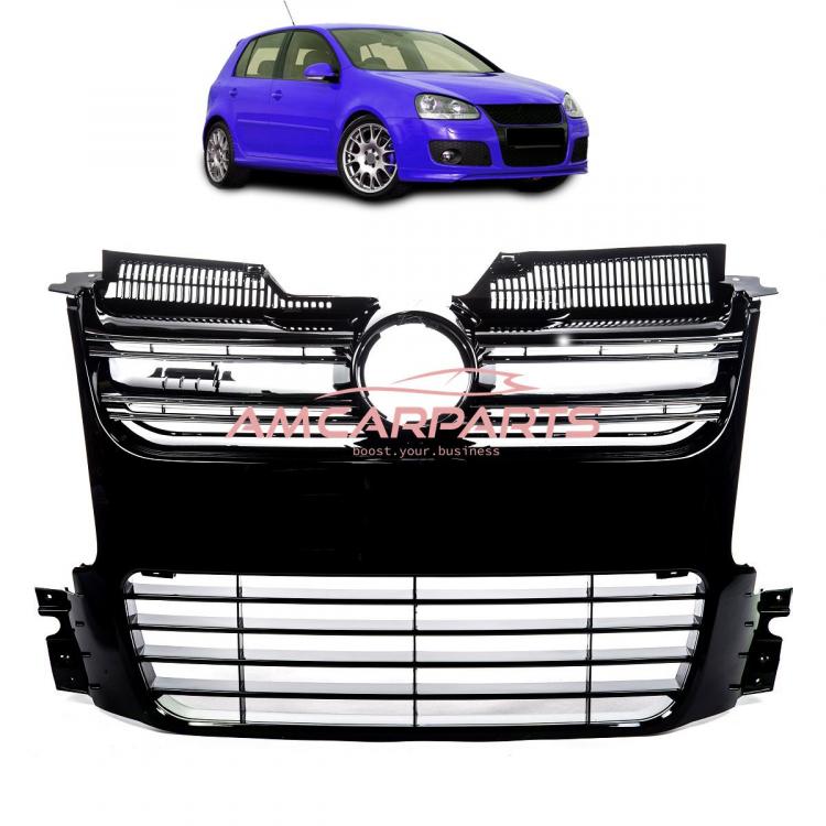 Upgrade Design Kühlergrill schwarz für VW Golf 5 R32  2003-2008
