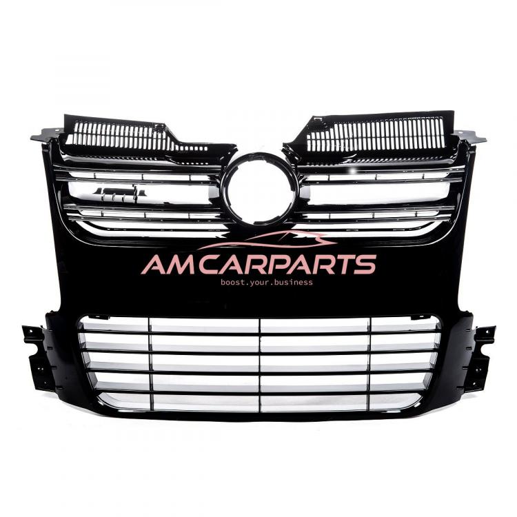Preview: Upgrade Design Kühlergrill schwarz für VW Golf 5 R32  2003-2008