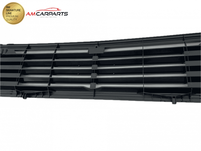 Upgrade Sportgrill / Kühlergrill schwarz/rot ohne Emblem für Volkswagen T3 (Eckige Scheinwerfer-Aussparung) 79-92