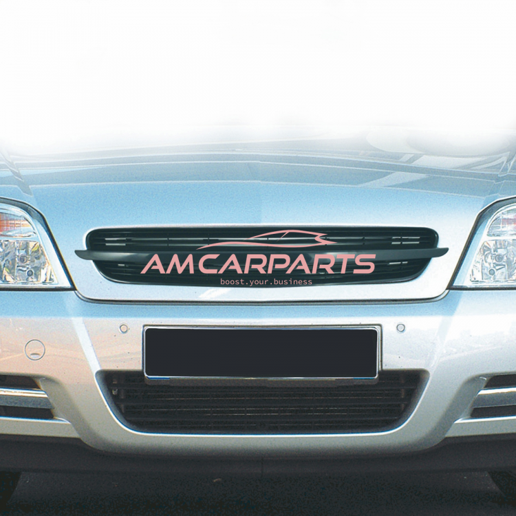 Upgrade Design Kühlergrill Schwarz ohne Emblemhalter für OPEL VECTRA C 2002-2005