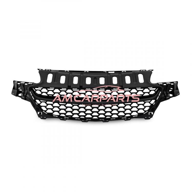 Preview: Upgrade Design Kühlergrill Schwarz ohne Emblemhalter für OPEL CORSA E 2014-2019
