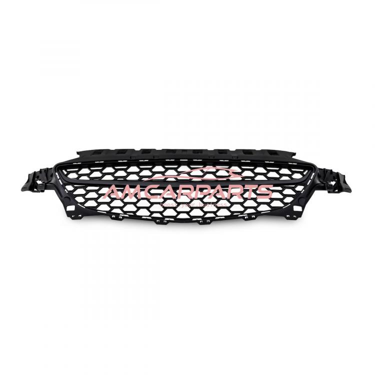 Preview: Upgrade Design Kühlergrill Schwarz ohne Emblemhalter für OPEL CORSA E 2014-2019