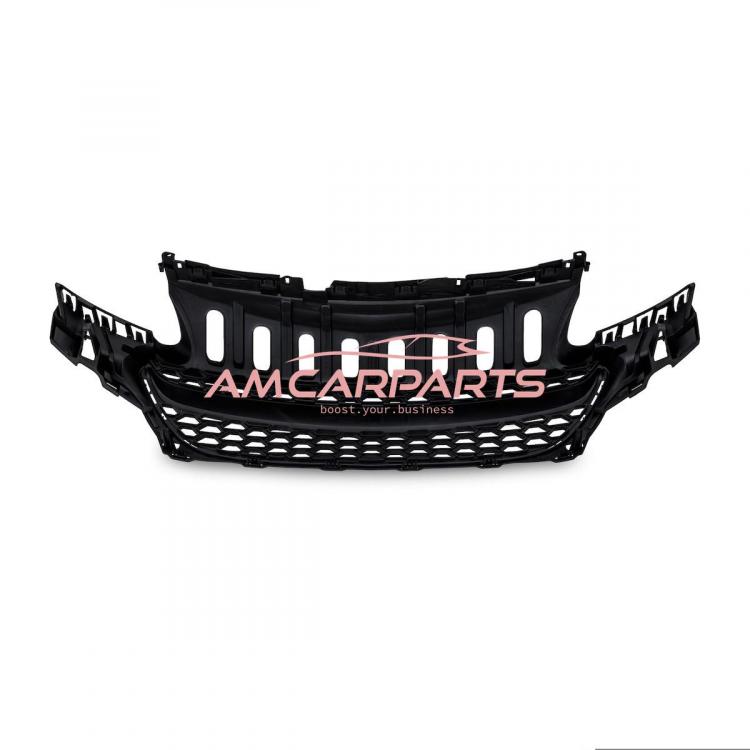 Preview: Upgrade Design Kühlergrill Schwarz ohne Emblemhalter für OPEL CORSA E 2014-2019