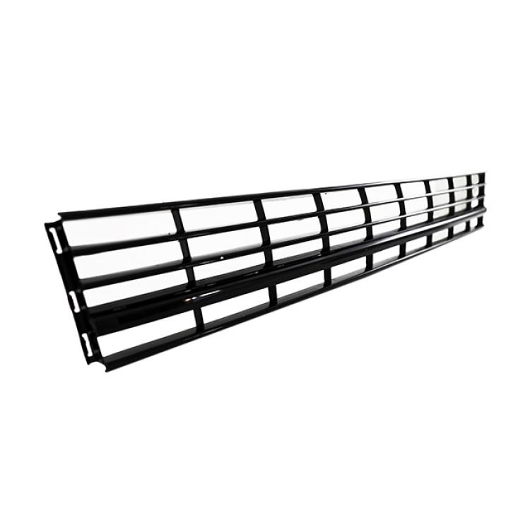 Paket-Upgrade Design Kühlergrill + Set Gitter Grill Einsatz Stoßstange vorne unten Hochglanz Schwarz-für Volkswagen T6 15-19 Hochglanz-schwarz