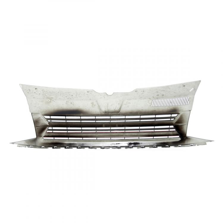 Paket-Upgrade Design Kühlergrill + Set Gitter Grill Einsatz Stoßstange vorne unten Hochglanz Schwarz-für Volkswagen T6 15-19 Hochglanz-schwarz