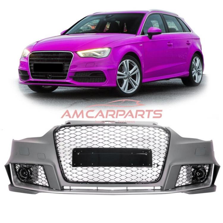 Upgrade Sport Design Frontstoßstange passend für Audi A3 8V 12-16 inkl. Grill+Lippe