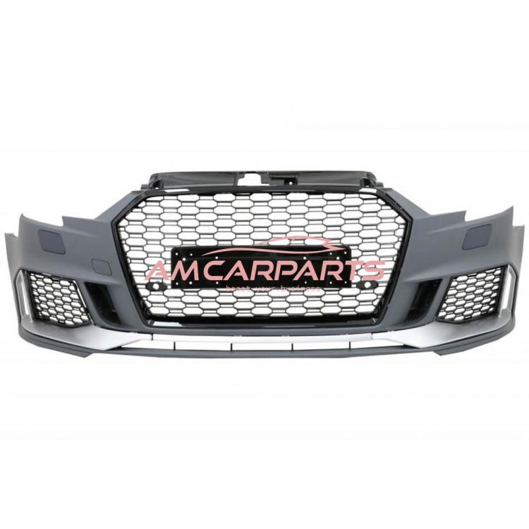 Preview: Upgrade Sport Design Frontstoßstange passend für Audi A3 8V Facelift 16-19 inkl. Grill+Lippe