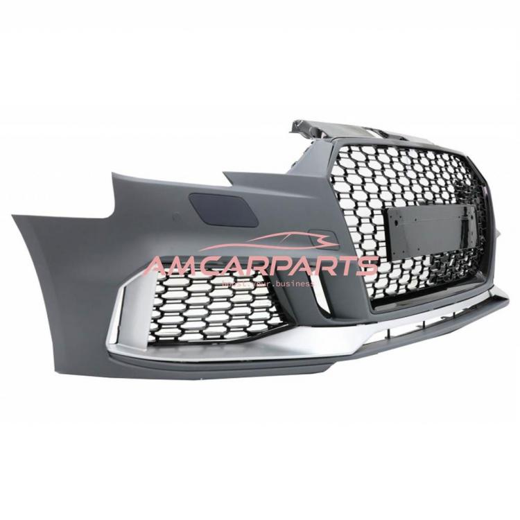Preview: Upgrade Sport Design Frontstoßstange passend für Audi A3 8V Facelift 16-19 inkl. Grill+Lippe