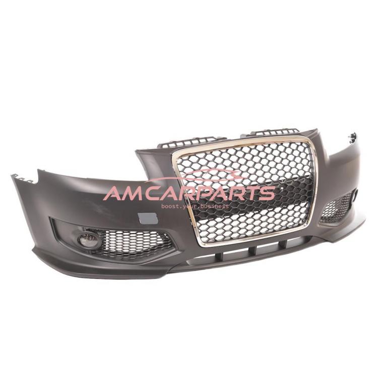Preview: Upgrade Sport Design Frontstoßstange passend für Audi A3 8P Sportback+3-Türer 05-08 inkl. Grill