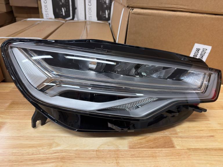 Preview: B-Ware  Voll LED Tagfahrlicht Scheinwerfer Set passend für Audi A6 4G (C7) 11-15 schwarz mit LED Blinker