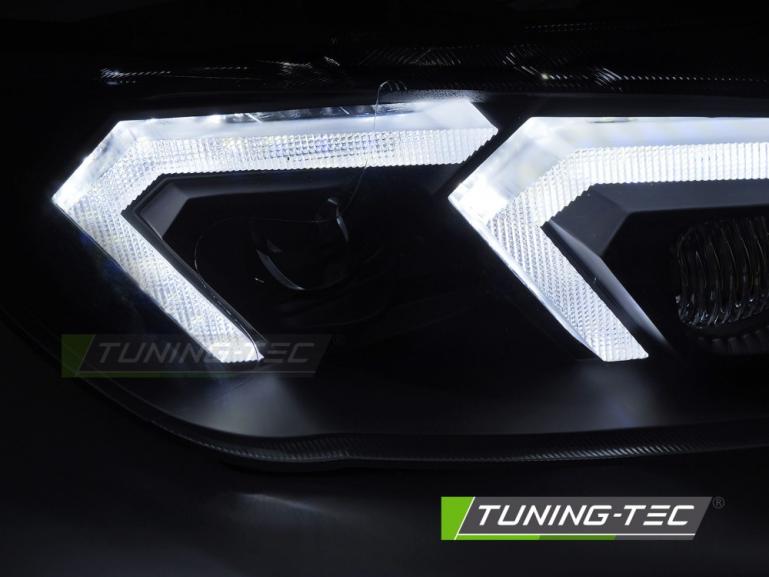 Preview: Upgrade Design Xenon LED Tagfahrlicht Scheinwerferset für BMW 3er Coupe/Cabrio E92/E93 LCI 10-13 schwarz