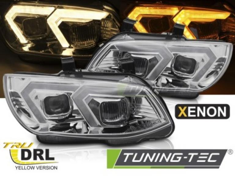 Upgrade Design Xenon LED Tagfahrlicht Scheinwerferset für BMW 3er Coupe/Cabrio E92/E93 LCI 10-13 schwarz