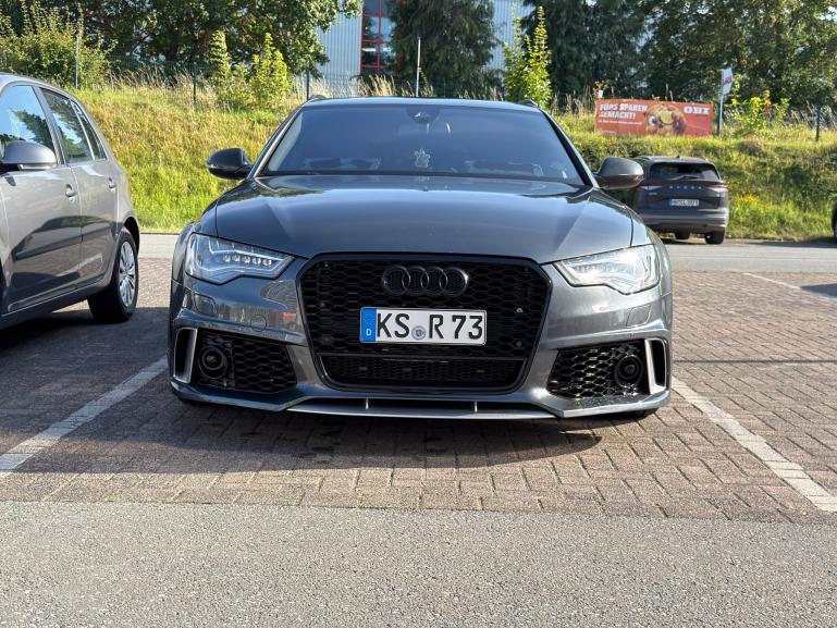 Upgrade Sport Design Frontstoßstange Komplett-Set passend für Audi A6 C7 (4G) Facelift Lim./Avant 14-18 mit PDC + SRA