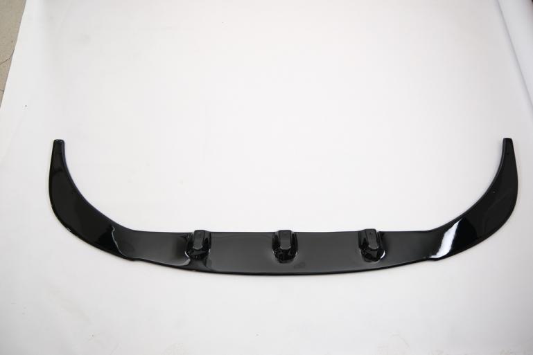 Upgrade Design Frontspoilerlippe für VW T5 Facelift (GP) 09-15 Hochglanz schwarz mit ABE