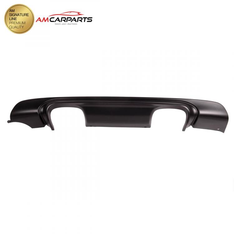 Preview: Upgrade Sport Design Heck Diffusor passend für BMW 3er E46 Limousine / Touring / Coupe / Cabrio 98-06 Matt schwarz