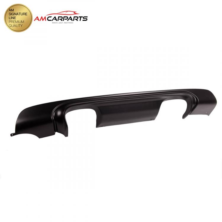 Preview: Upgrade Sport Design Heck Diffusor passend für BMW 3er E46 Limousine / Touring / Coupe / Cabrio 98-06 Matt schwarz