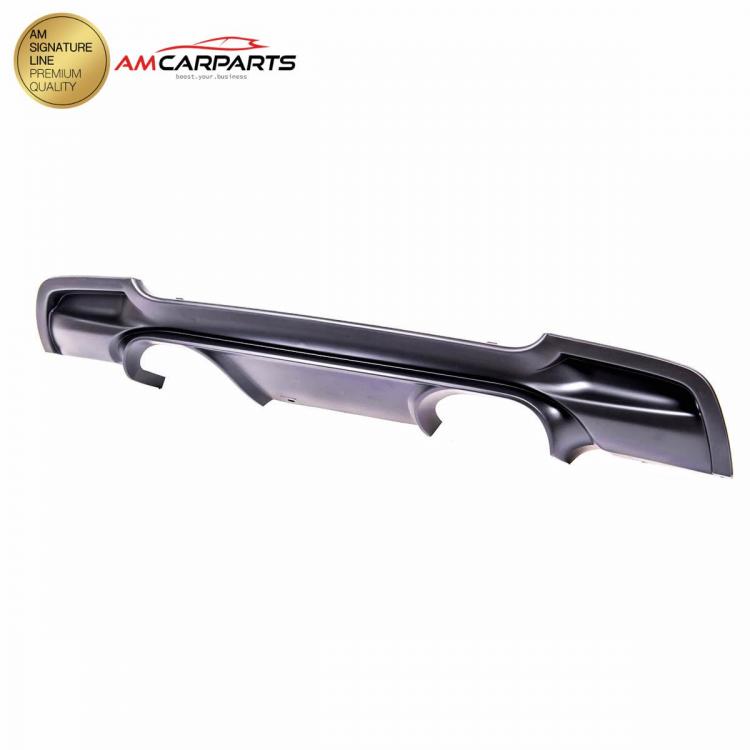Preview: Upgrade Sport Design Heck Diffusor passend für BMW 3er E92 / E93 Coupe / Cabrio 06-13 Matt schwarz