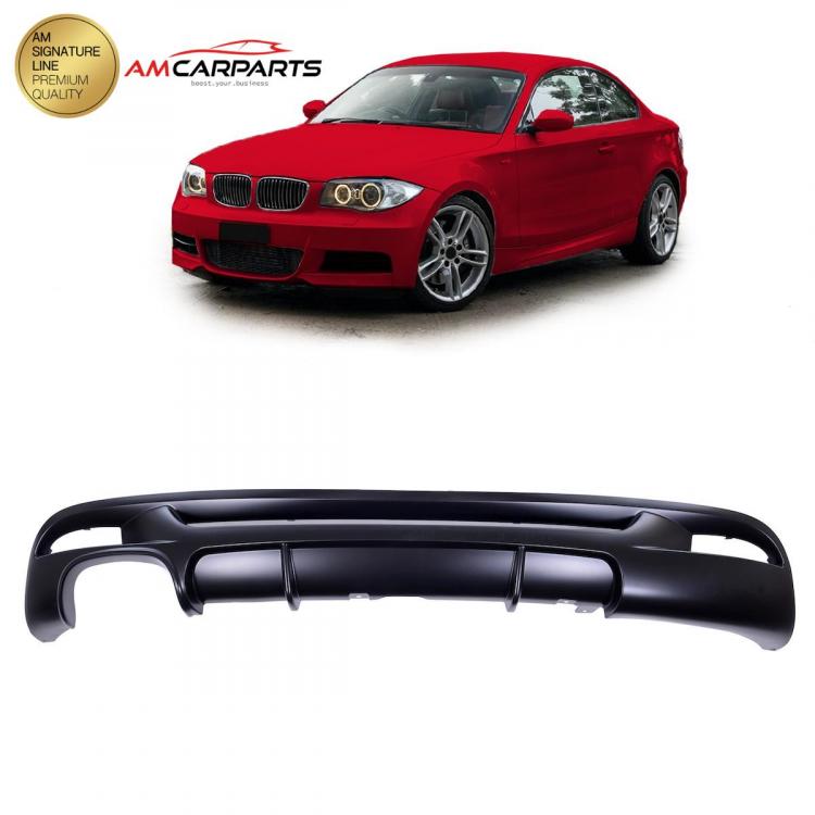 Upgrade Sport Design Heck Diffusor passend für BMW 1er E82 / E88 Coupe / Cabrio 07-13