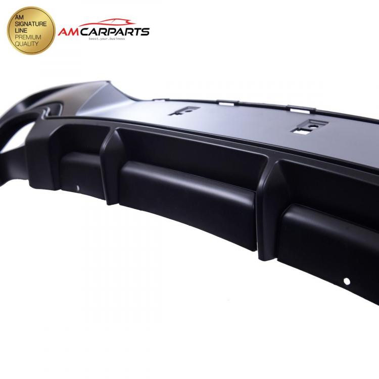 Preview: Upgrade Sport Design Heck Diffusor passend für BMW 1er F20 / F21 Vor-Facelift 11-15 Matt schwarz