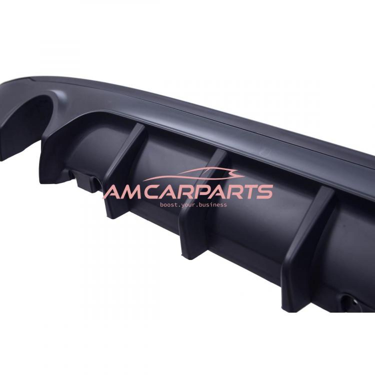 Preview: Upgrade Sport Design Heck Diffusor passend für BMW 2er F22 / F23 Coupe / Cabrio 12-20 Matt schwarz
