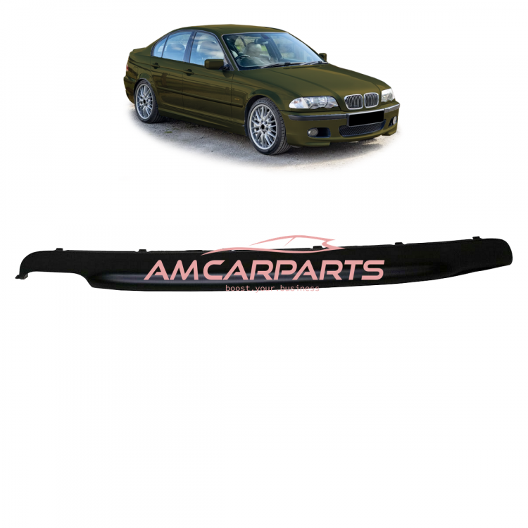 Upgrade Sport Design Heck Diffusor passend für BMW 3er E46 Limousine / Touring / Coupe / Cabrio 98-06 Matt schwarz