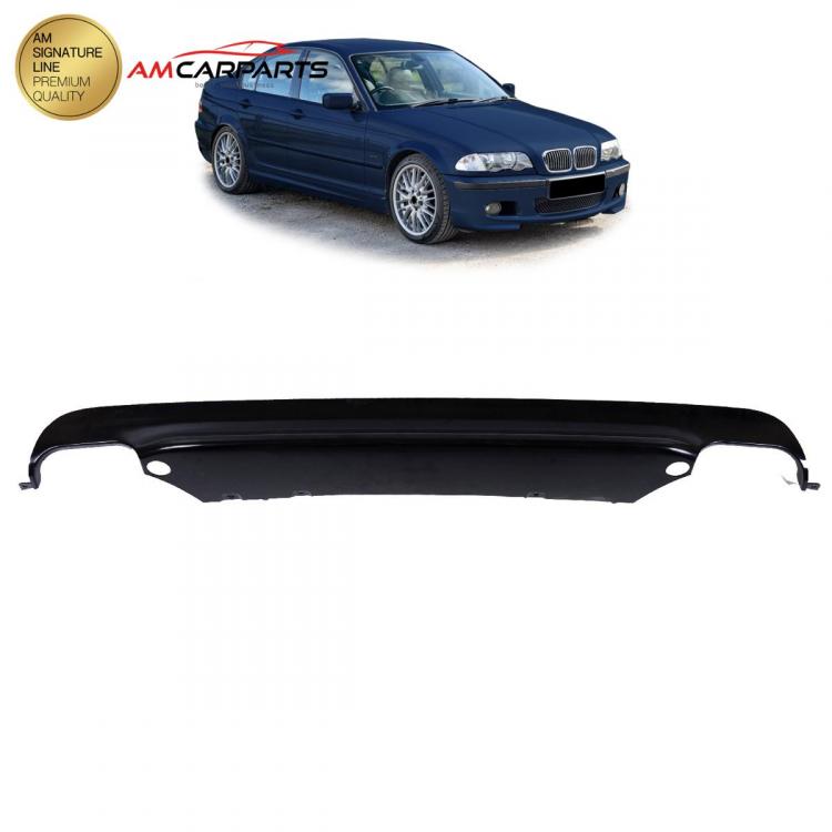 Upgrade Sport Design Heck Diffusor passend für BMW 3er E46 Limousine / Touring 98-06 Matt schwarz
