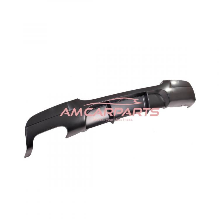 Preview: Upgrade Sport Design Heck Diffusor passend für BMW 3er E90 / E91 Limousine / Touring 05-11 Matt schwarz