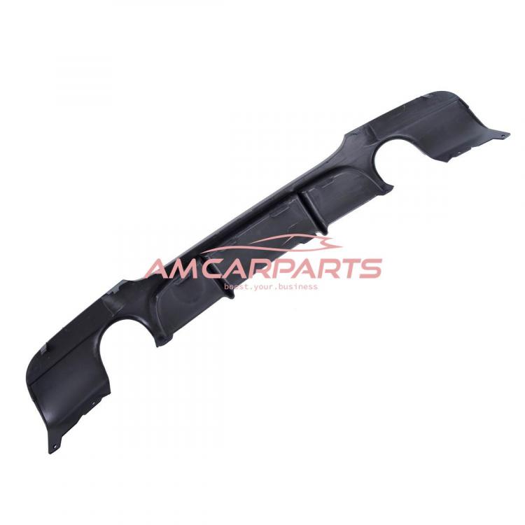 Upgrade Sport Design Heck Diffusor passend für BMW 3er E90 / E91 Limousine / Touring 05-11 Matt schwarz