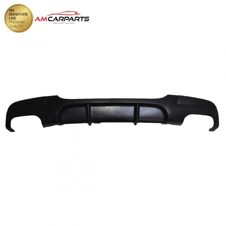 Preview: Upgrade Sport Design Heck Diffusor passend für BMW 3er E90 / E91 Limousine / Touring 05-11 Matt schwarz