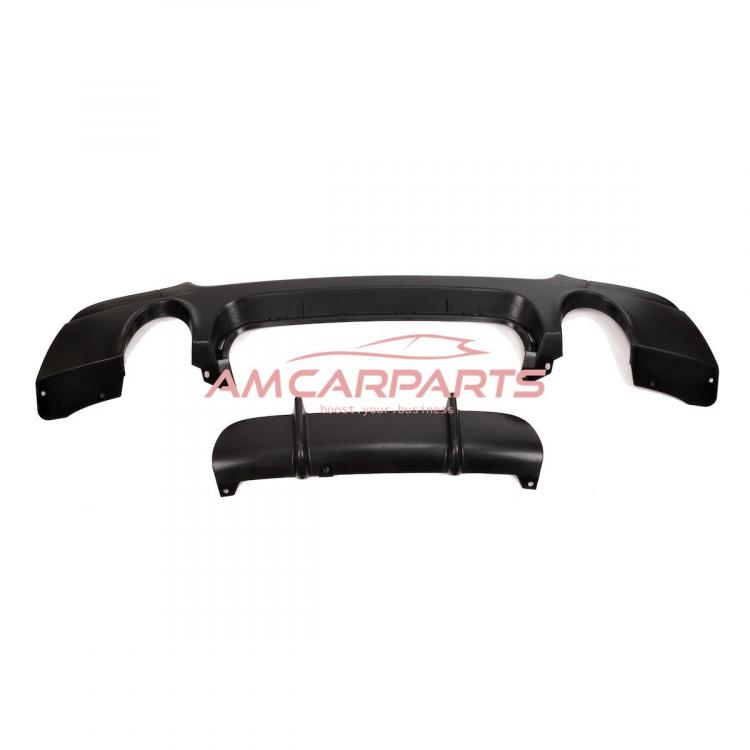 Preview: Upgrade Sport Design Heck Diffusor passend für BMW 3er E92 / E93 Coupe / Cabrio 06-13 Matt schwarz