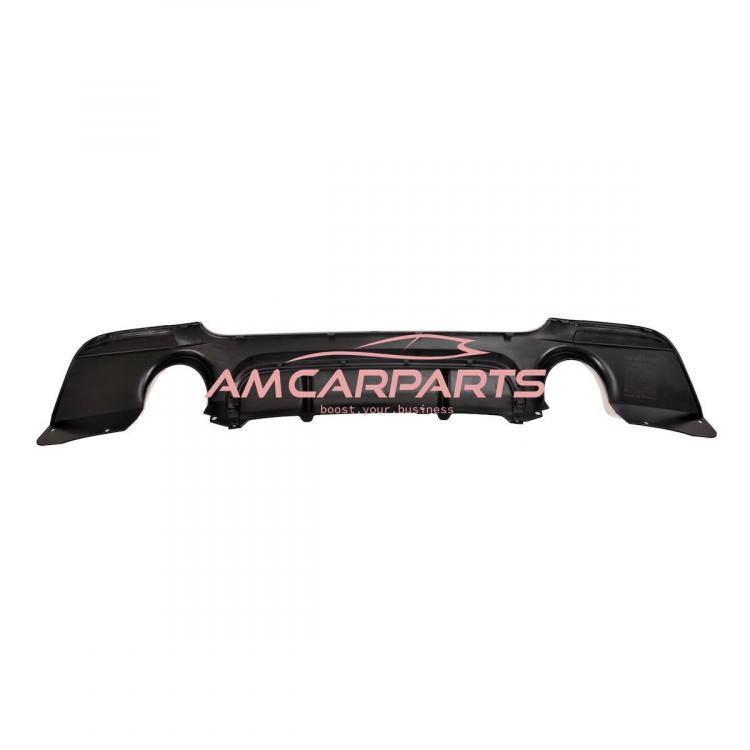 Preview: Upgrade Sport Design Heck Diffusor passend für BMW 3er E92 / E93 Coupe / Cabrio 06-13 Matt schwarz