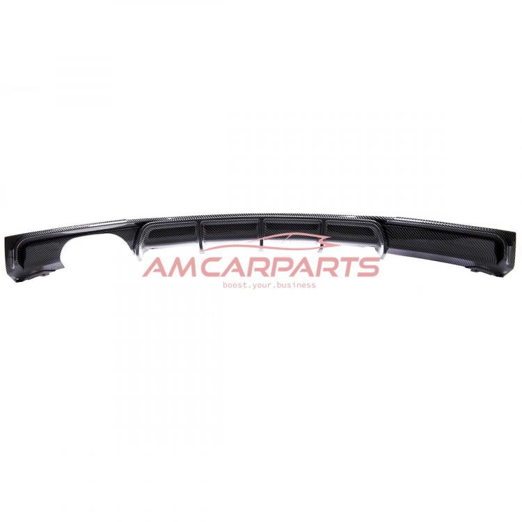 Preview: Upgrade Sport Design Heck Diffusor passend für BMW 3er F30 / F31 Limousine / Touring 11-18 Carbon-Optik