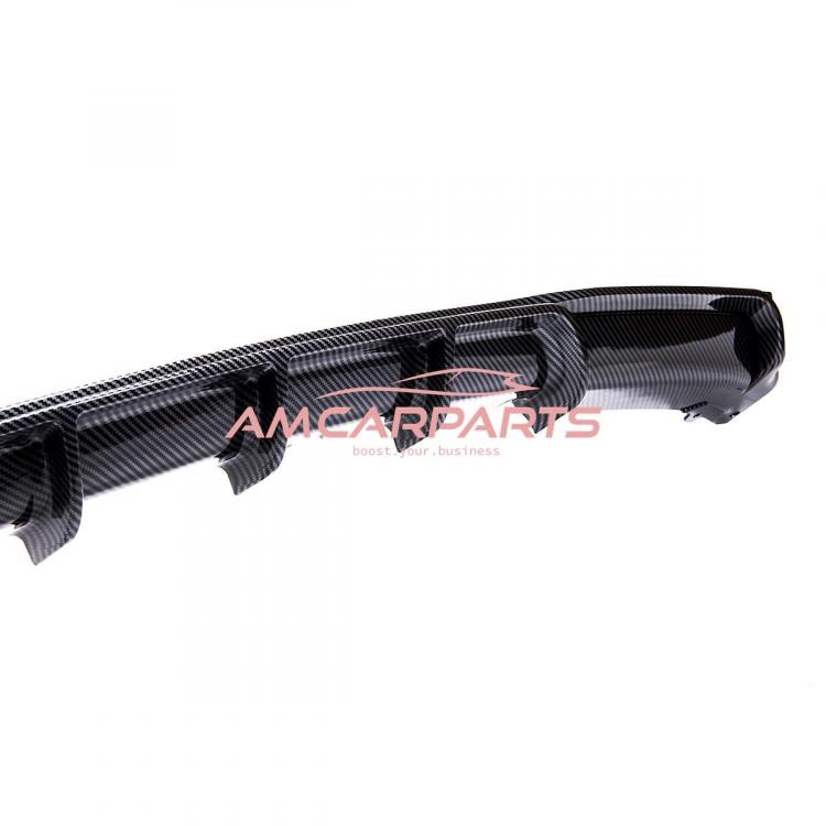 Preview: Upgrade Sport Design Heck Diffusor passend für BMW 3er F30 / F31 Limousine / Touring 11-18 Carbon-Optik