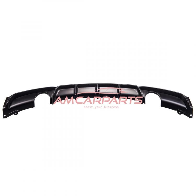 Preview: Upgrade Sport Design Heck Diffusor passend für BMW 3er F30 / F31 Limousine / Touring 11-18 Matt schwarz