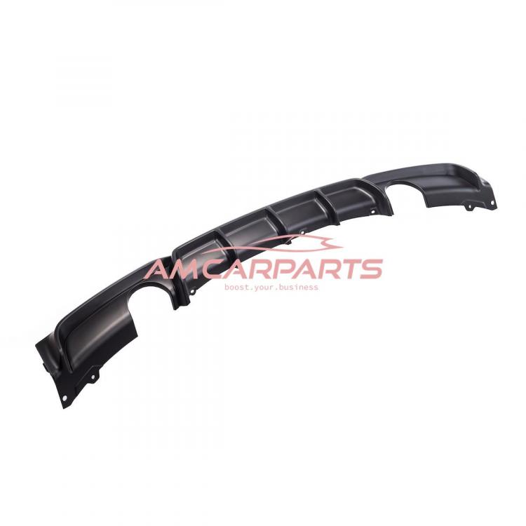 Preview: Upgrade Sport Design Heck Diffusor passend für BMW 3er F30 / F31 Limousine / Touring 11-18 Matt schwarz