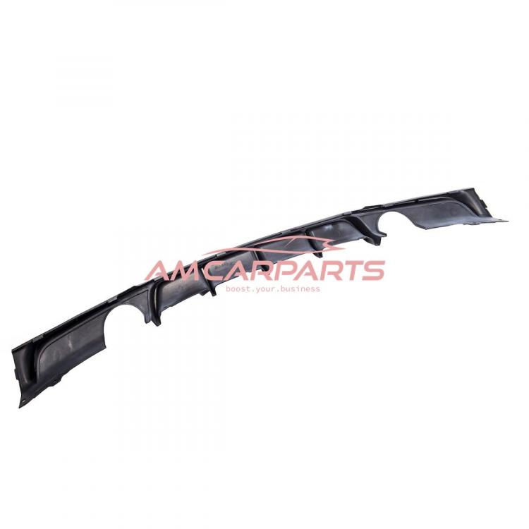 Upgrade Sport Design Heck Diffusor passend für BMW 3er F30 / F31 Limousine / Touring 11-18 Matt schwarz